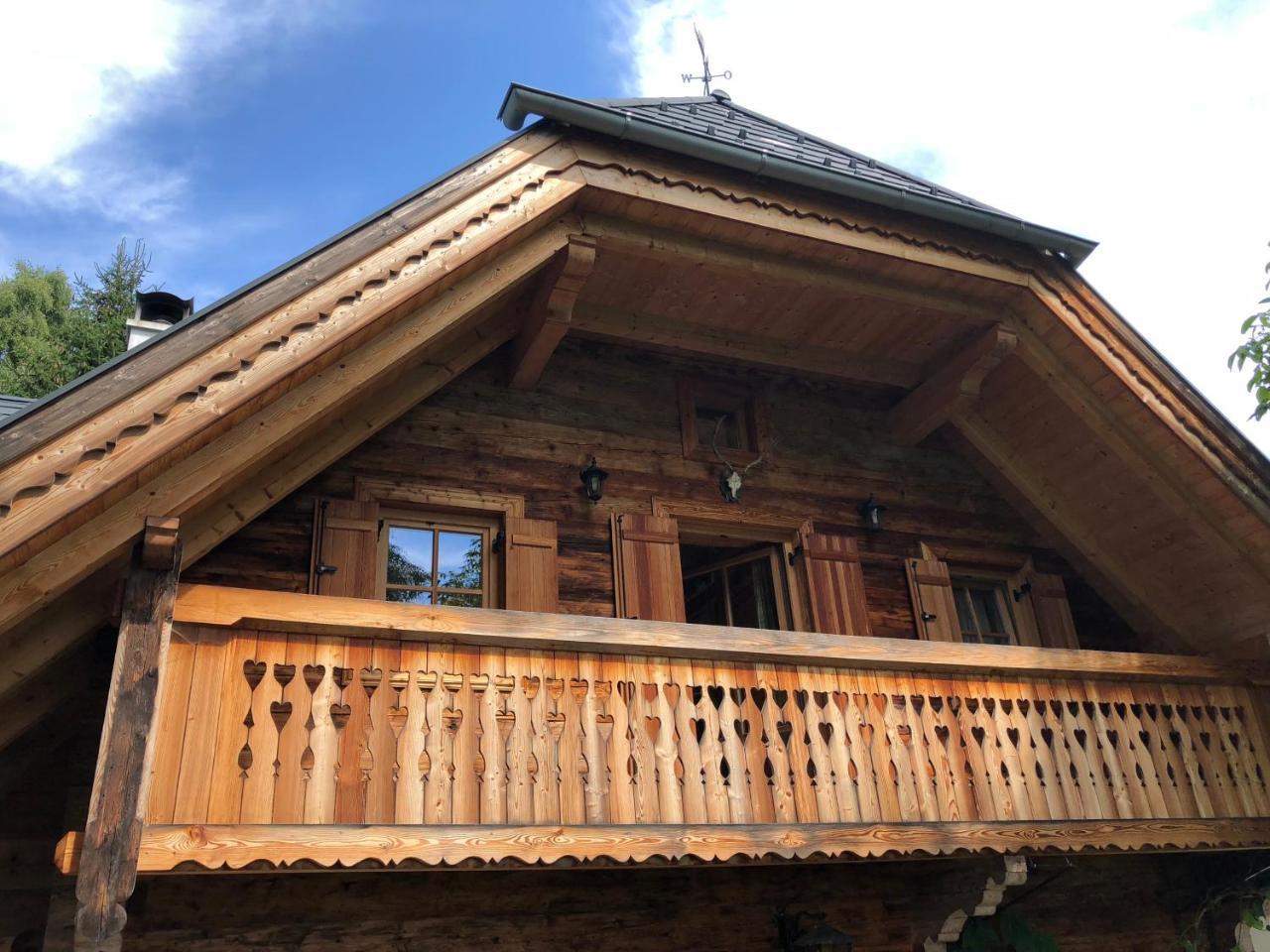 Waldheimathuette Villa Sankt Kathrein am Hauenstein Exterior foto